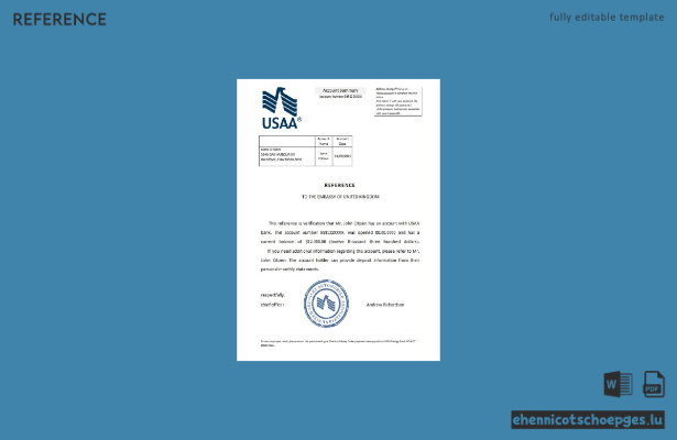 USAA Referenzmuster-Vorschau